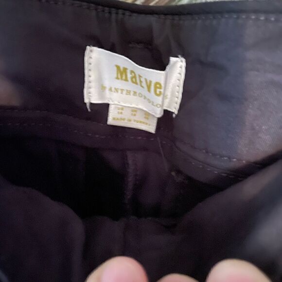 Maeve 70’s flare belted pants NWT - Picture 6 of 7